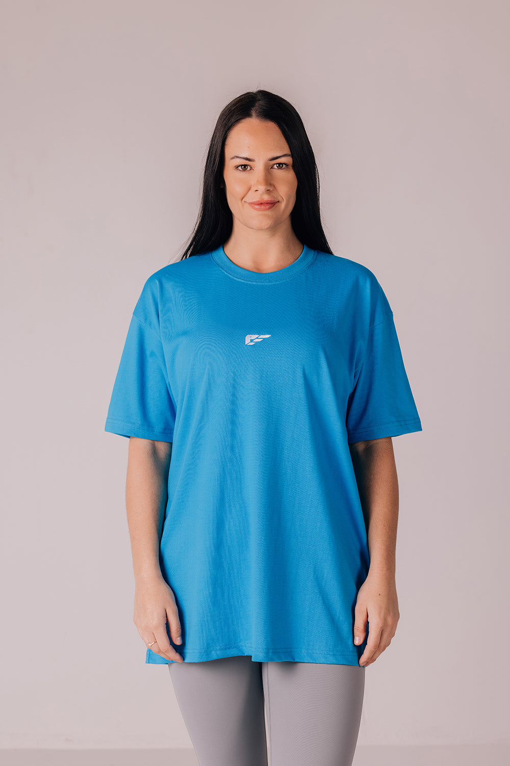 Palmfit Core Women’s Oversize Tshirt – Baby Blue