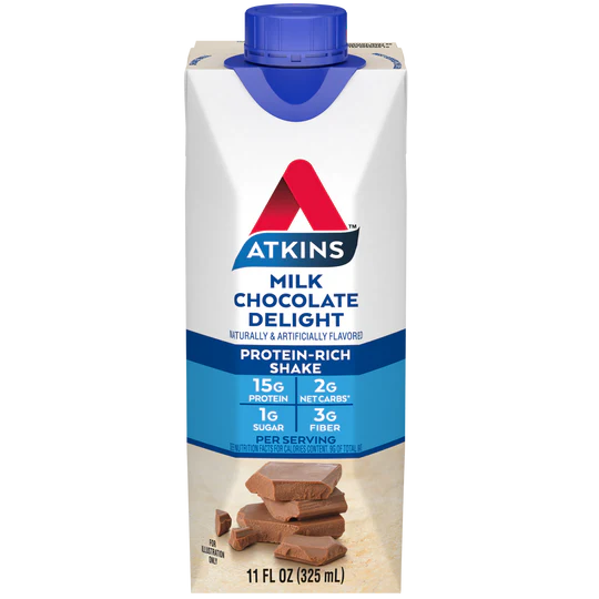 أتكينز RTD بروتين شيك الحليب والشوكولاتة ديلي