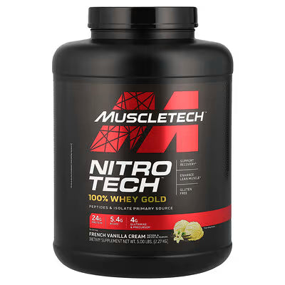 MuscleTech Nitro Tech 100% Whey Gold 5 lbs