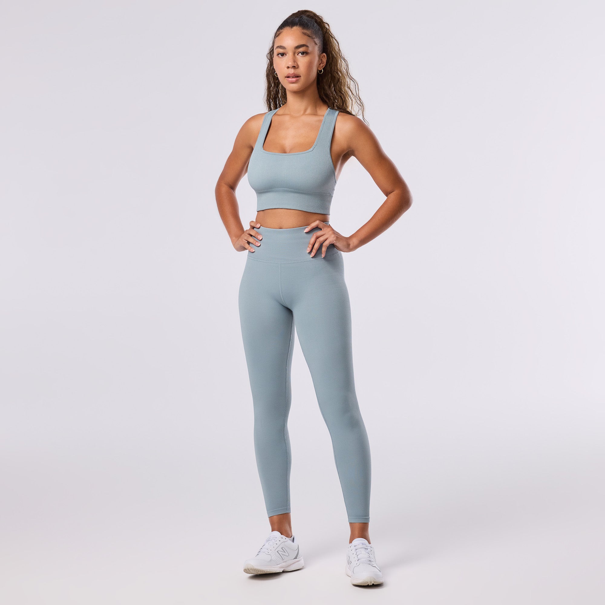 Seamless 7/8 Rib Leggings | Bottoms > Leggings | Tavi – ToeSox | Tavi | Vooray