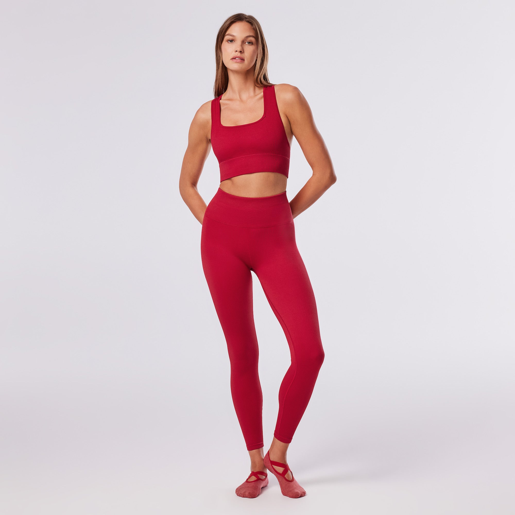 Seamless 7/8 Rib Leggings | Bottoms > Leggings | Tavi Ć¢ā¬ā Tavi Active