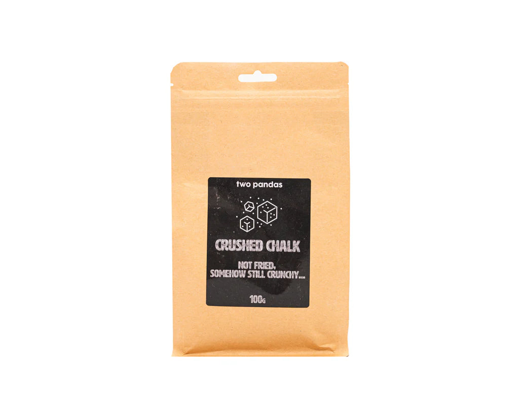 Two Pandas Crushed Chalk