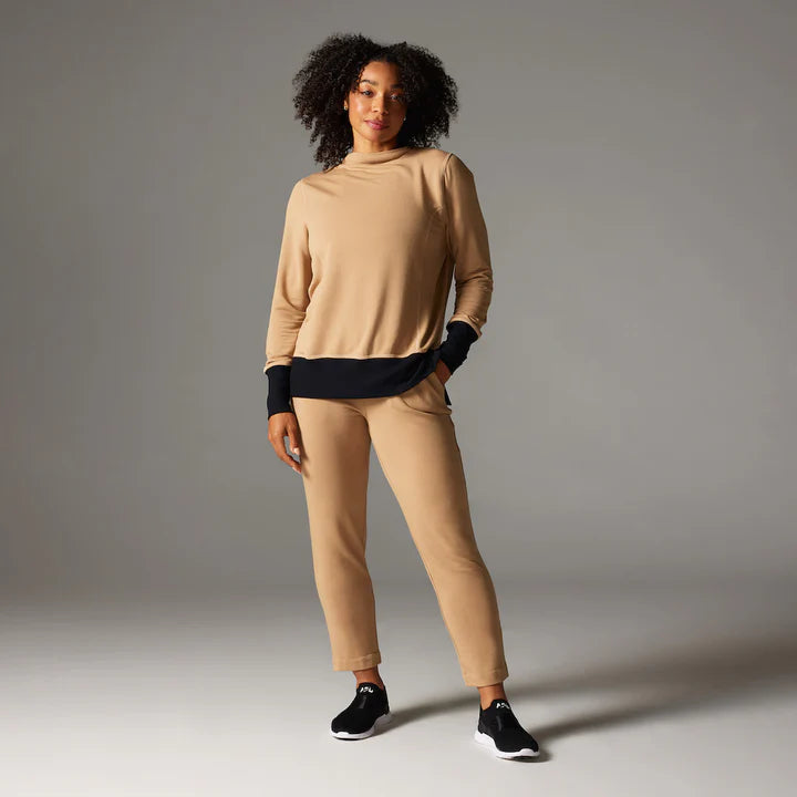 Tavi Cozy Funnel Neck Sweatshirt