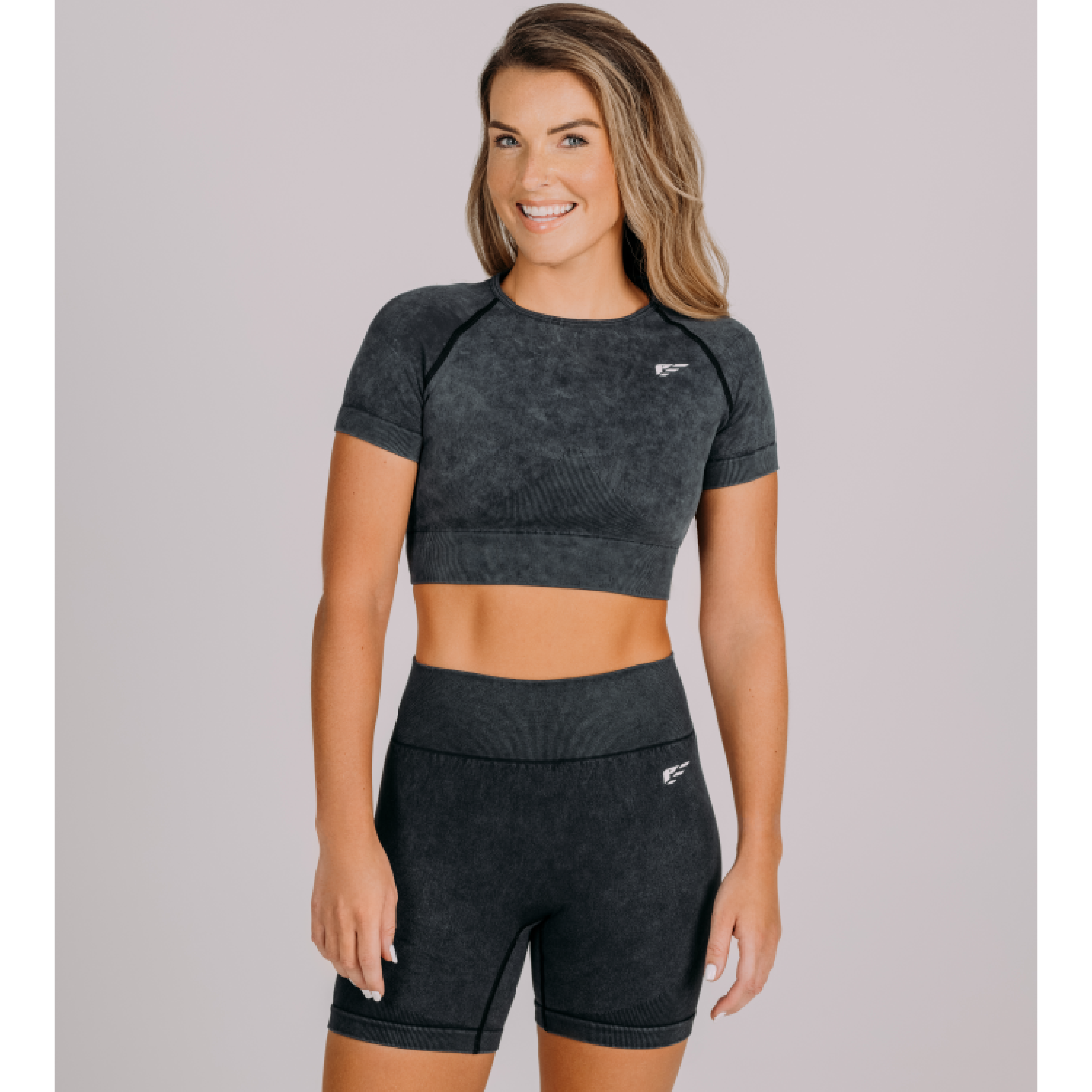 Palmfit Apex Seamless Shorts, Onyx Black