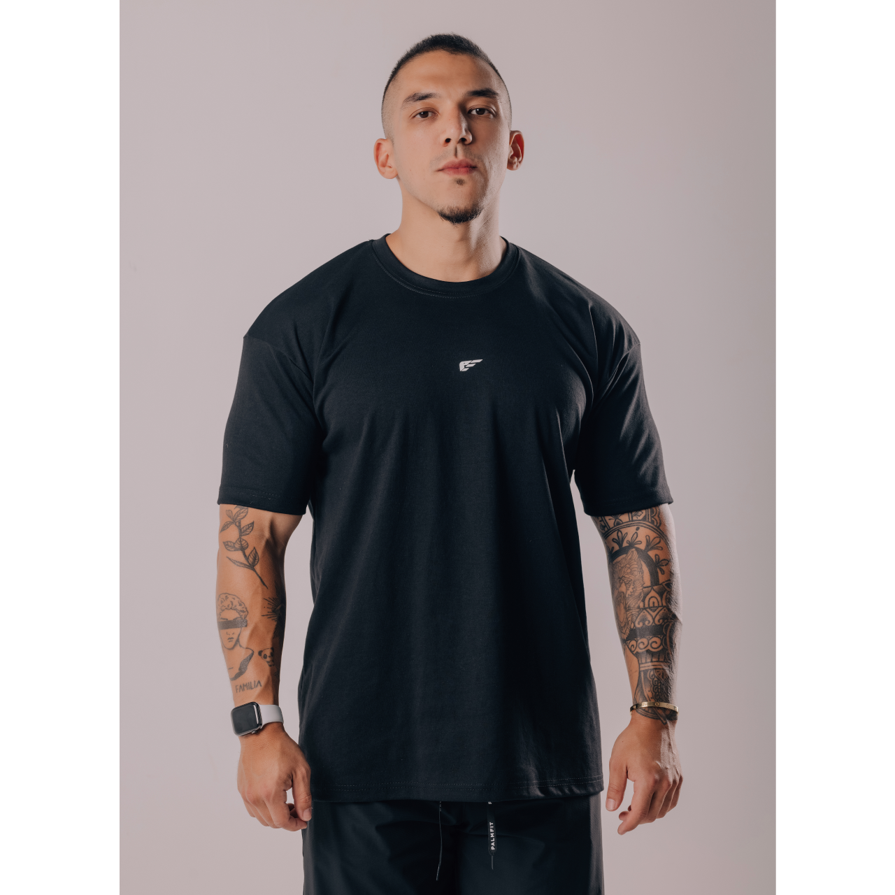 Palmfit Capsule Oversize Tshirt, Black
