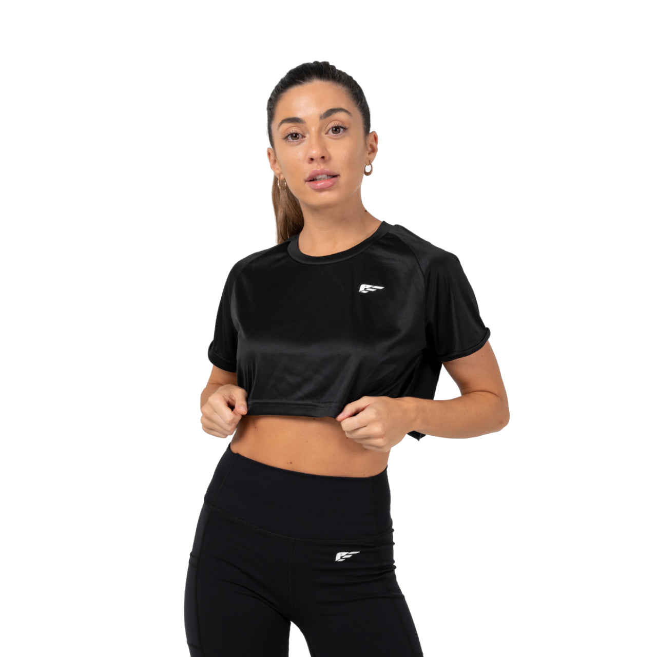 Palmfit Evolve 2.0 Crop Top, BLACK