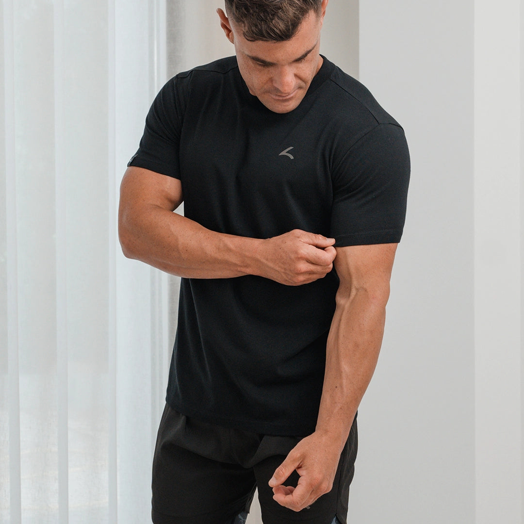 Reeva Premium Active Tee, Black