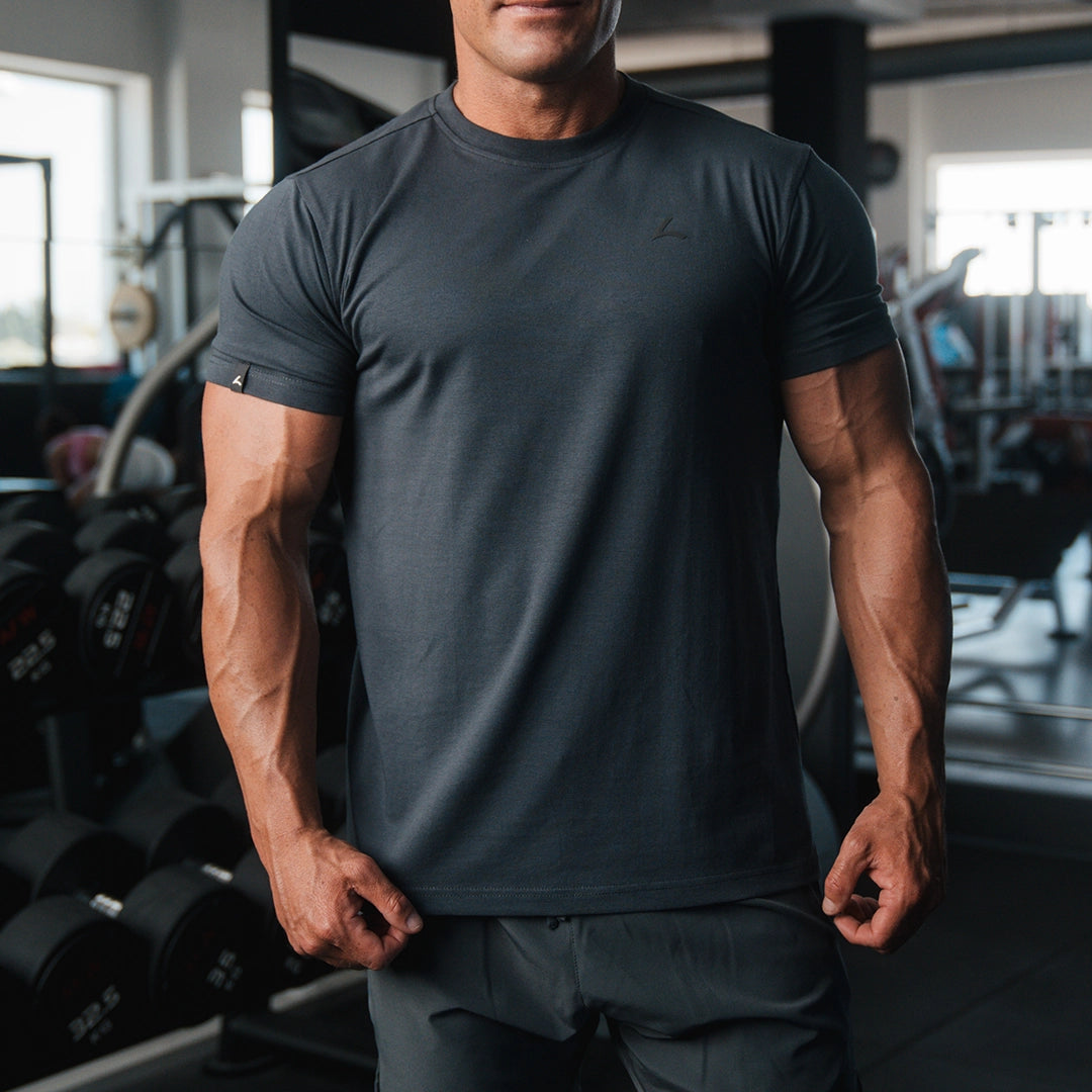 Reeva Premium Active Tee, Grey