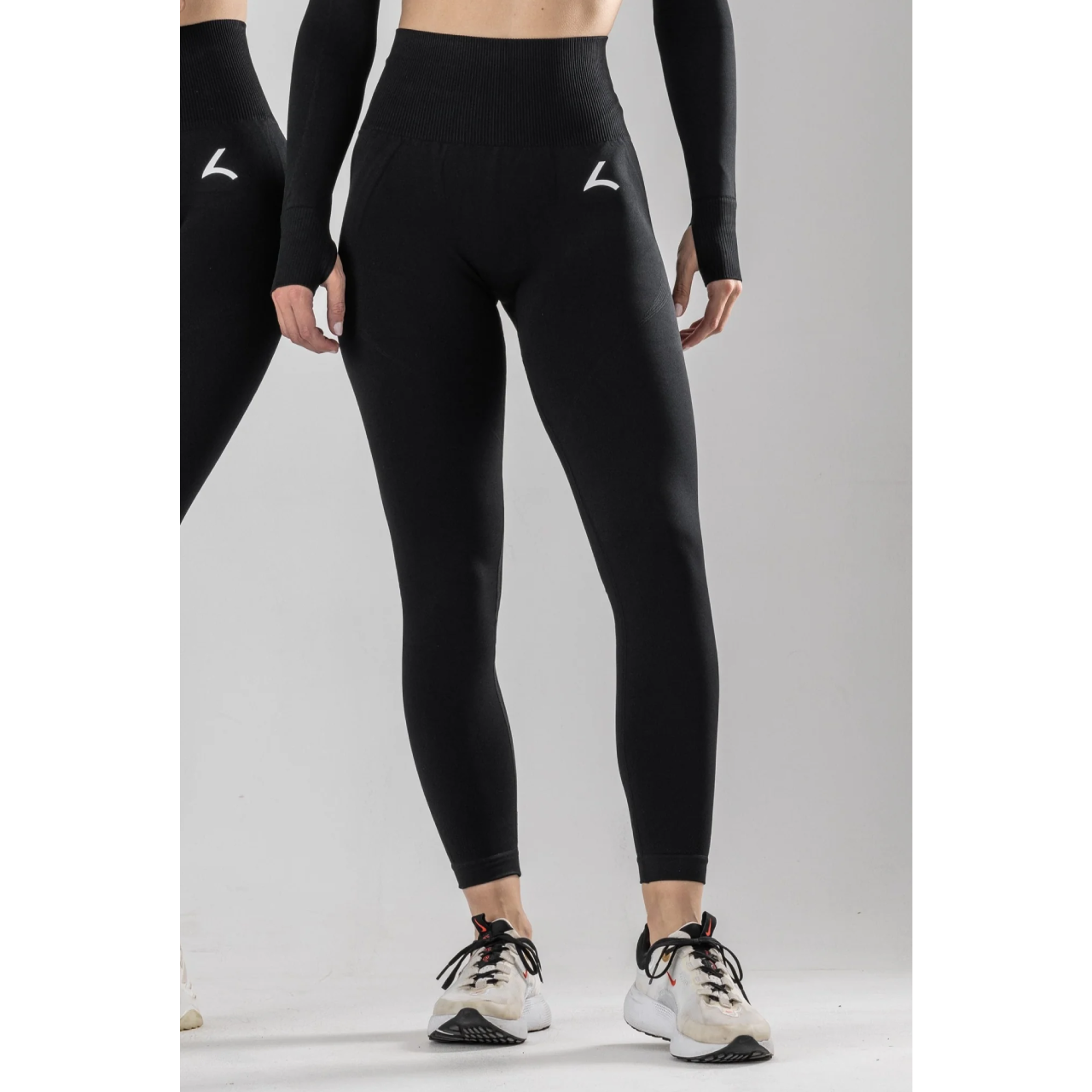 Reeva Performance Sport legging Zwart - Feather