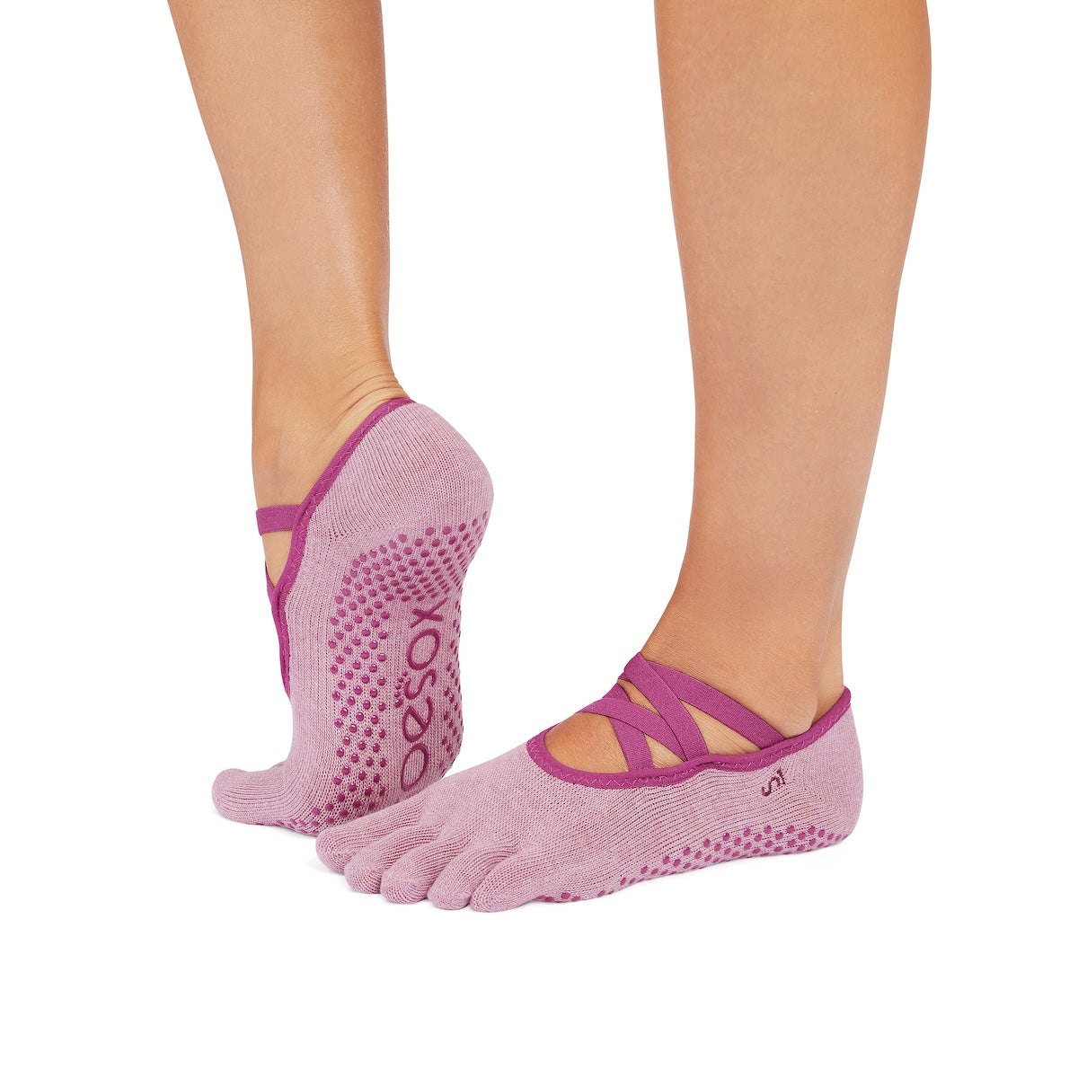 ToeSox Full Toe Elle Grip Socks