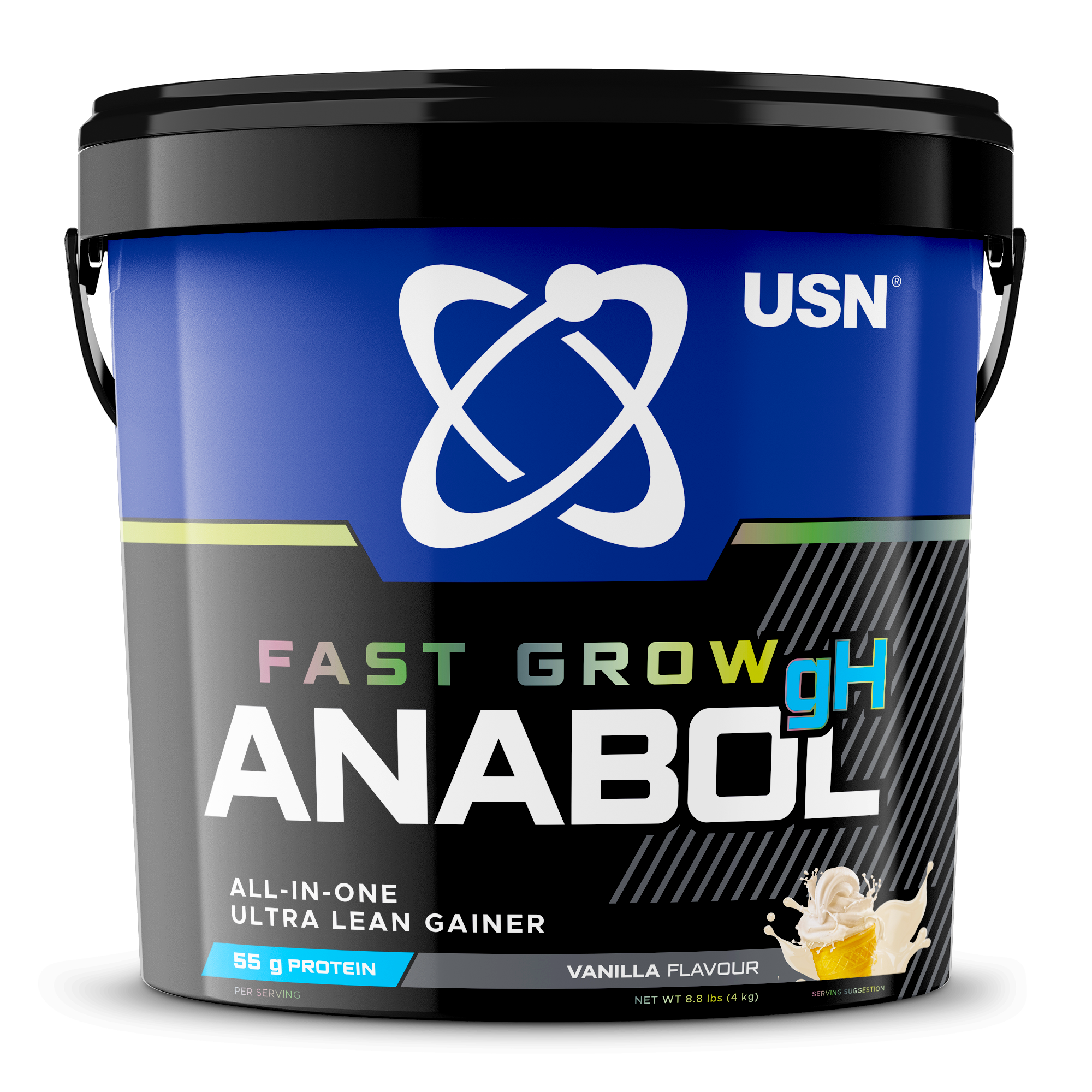 USN Fast Grow Anabolic GH – 4kg Mass Gainer