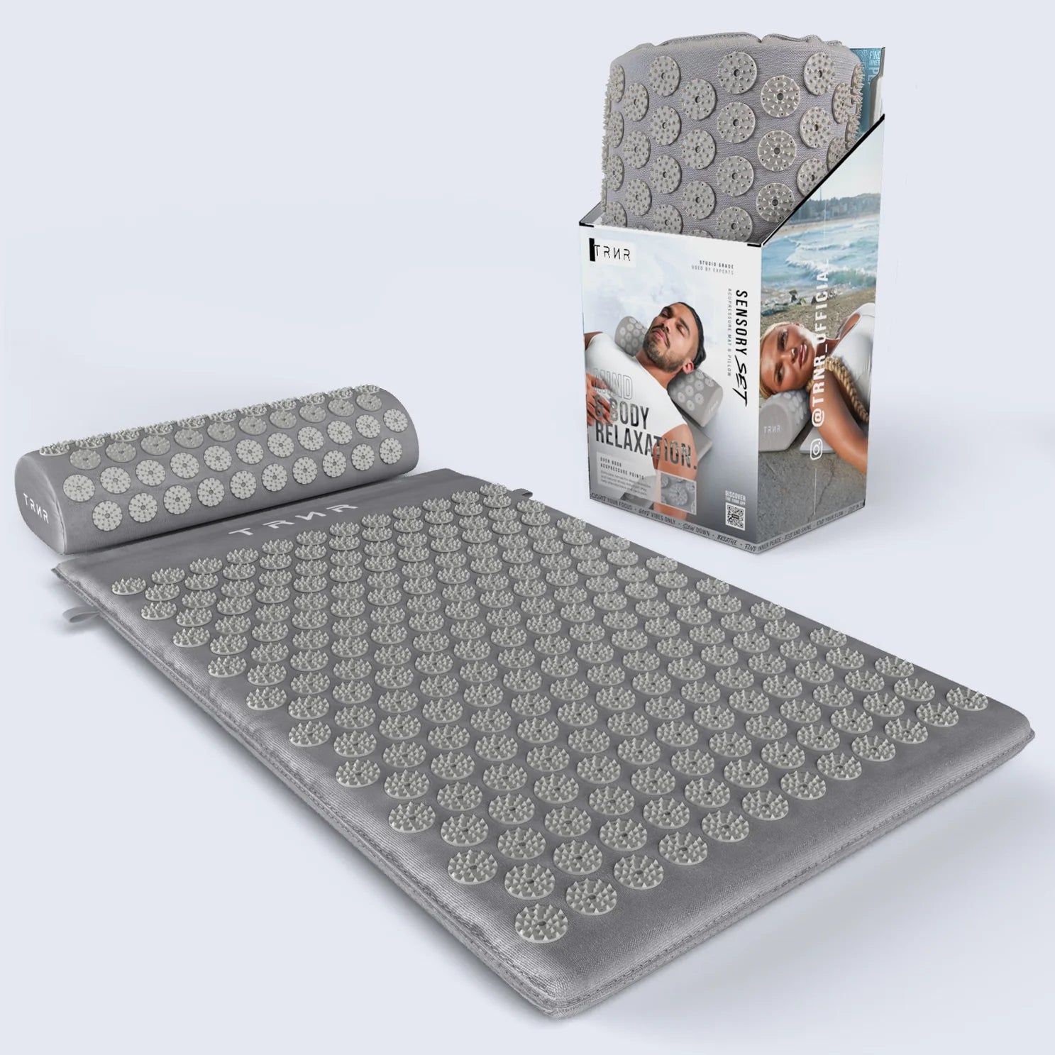TRNR Acupressure Mat Oatmeal