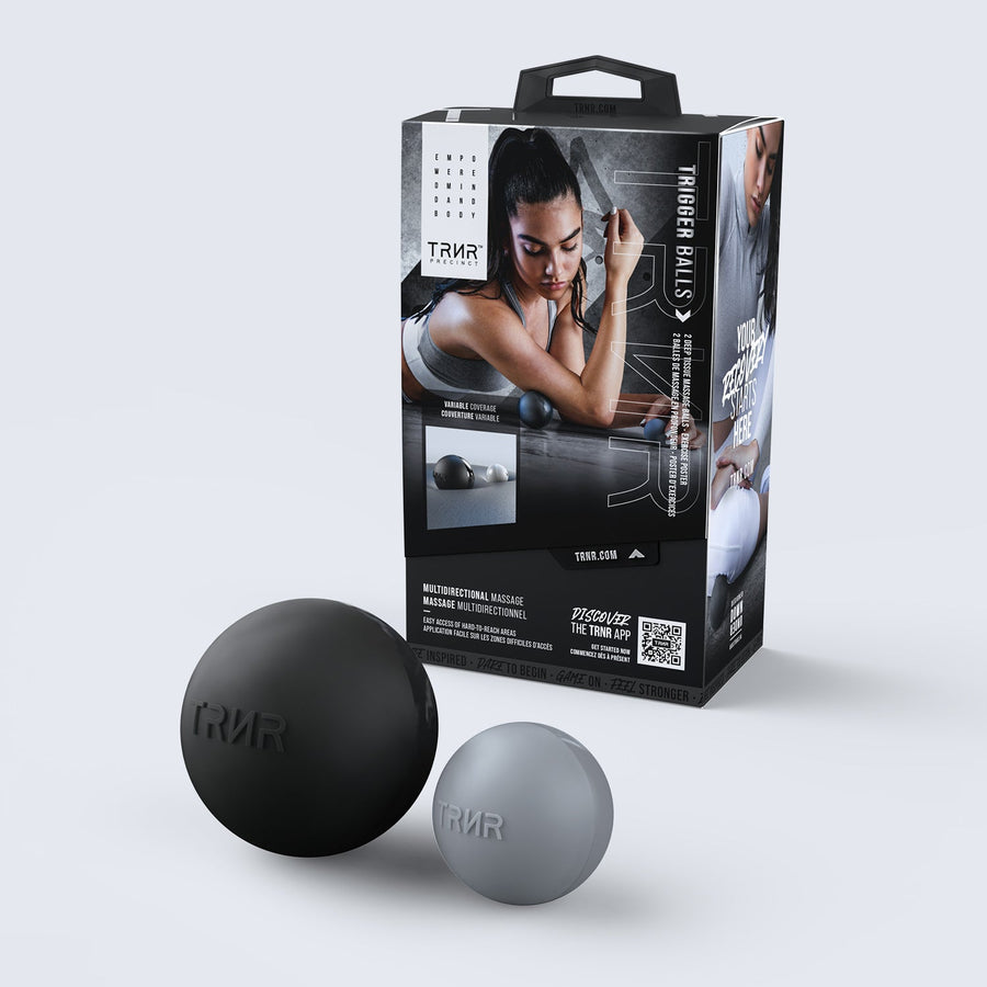 TRNR Trigger Balls, 2 Deep Tissue Massage Balls
