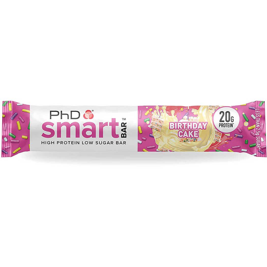 PhD Smart Protein Bar Birthday Cake 21g