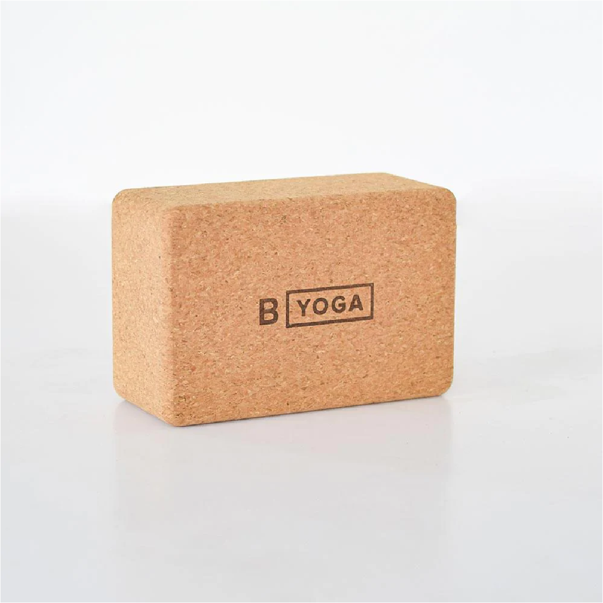 B Yoga The Cork Yoga Block 4"