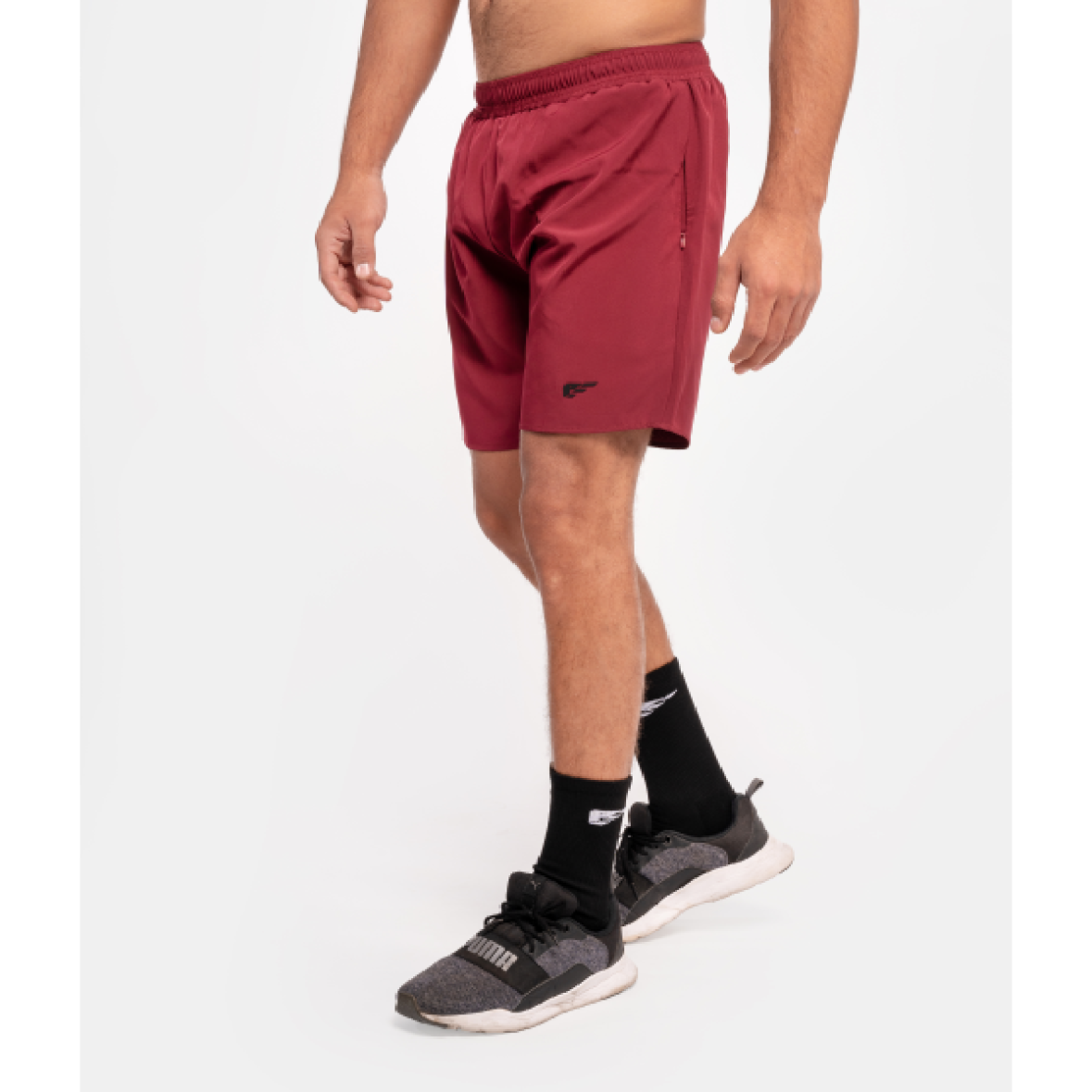 Palmfit Elevate شورت، أحمر