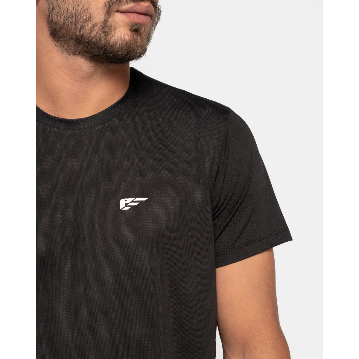 تي شيرت Palmfit Elevate، أسود