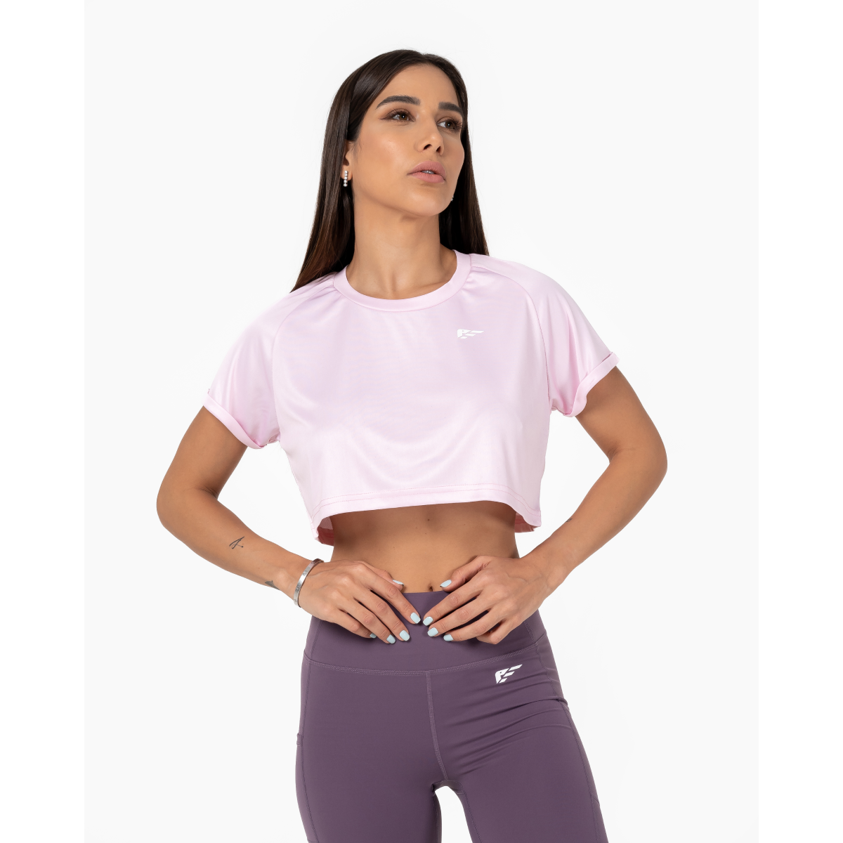 بالم فيت إيفولف 2.0 توب قصير، وردي