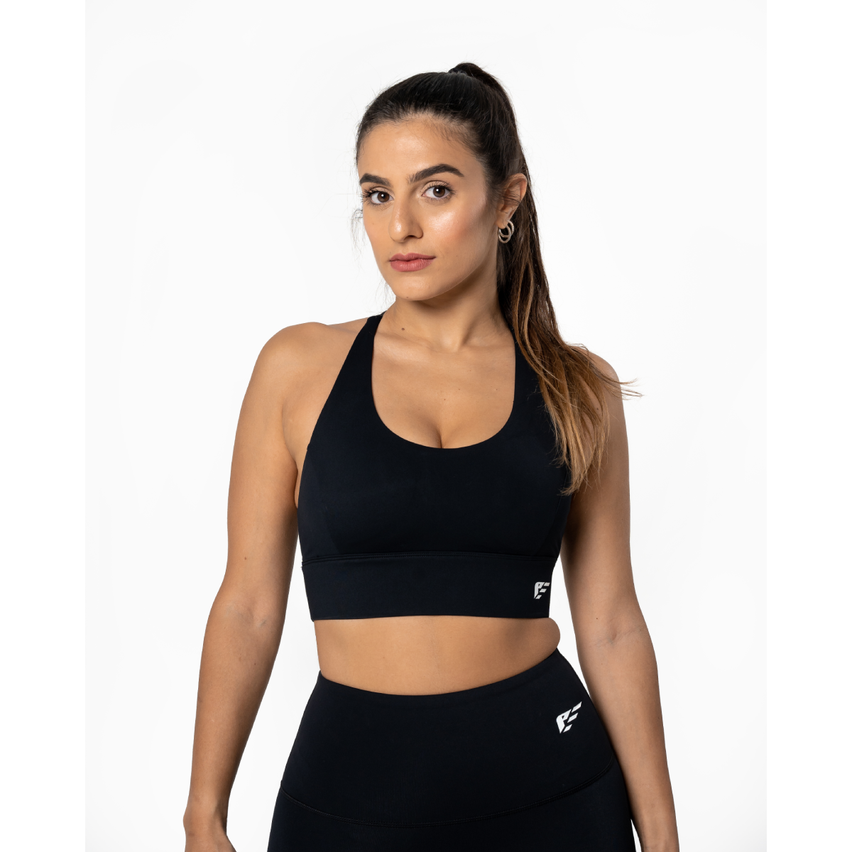 Palmfit Evolve Sports Bra, BLACK