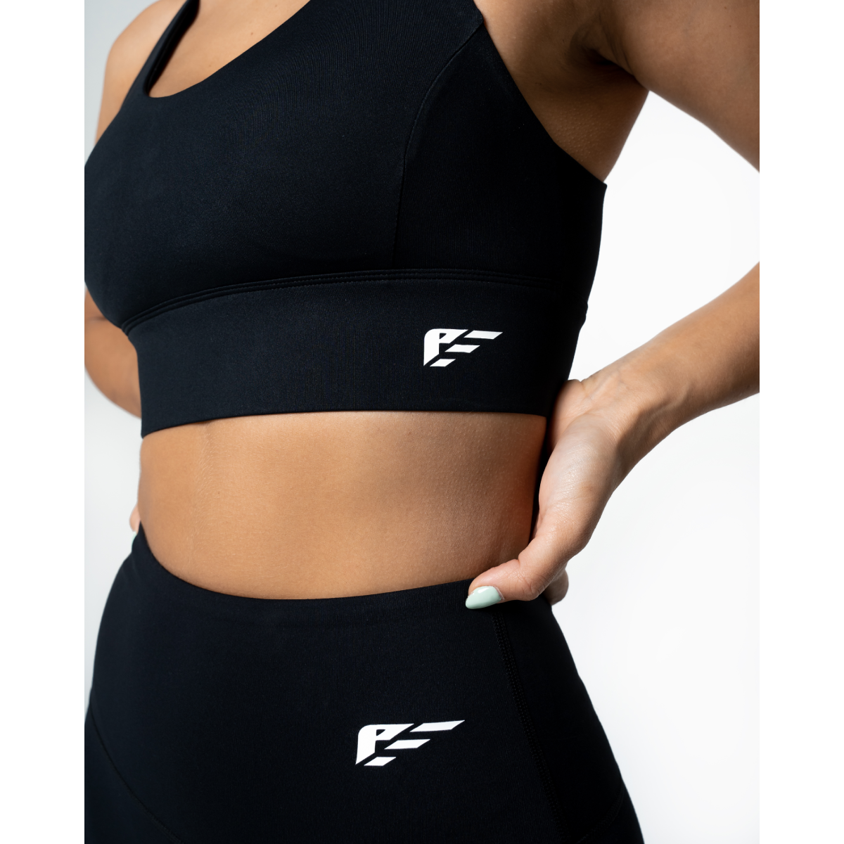 Palmfit Evolve Sports Bra, BLACK