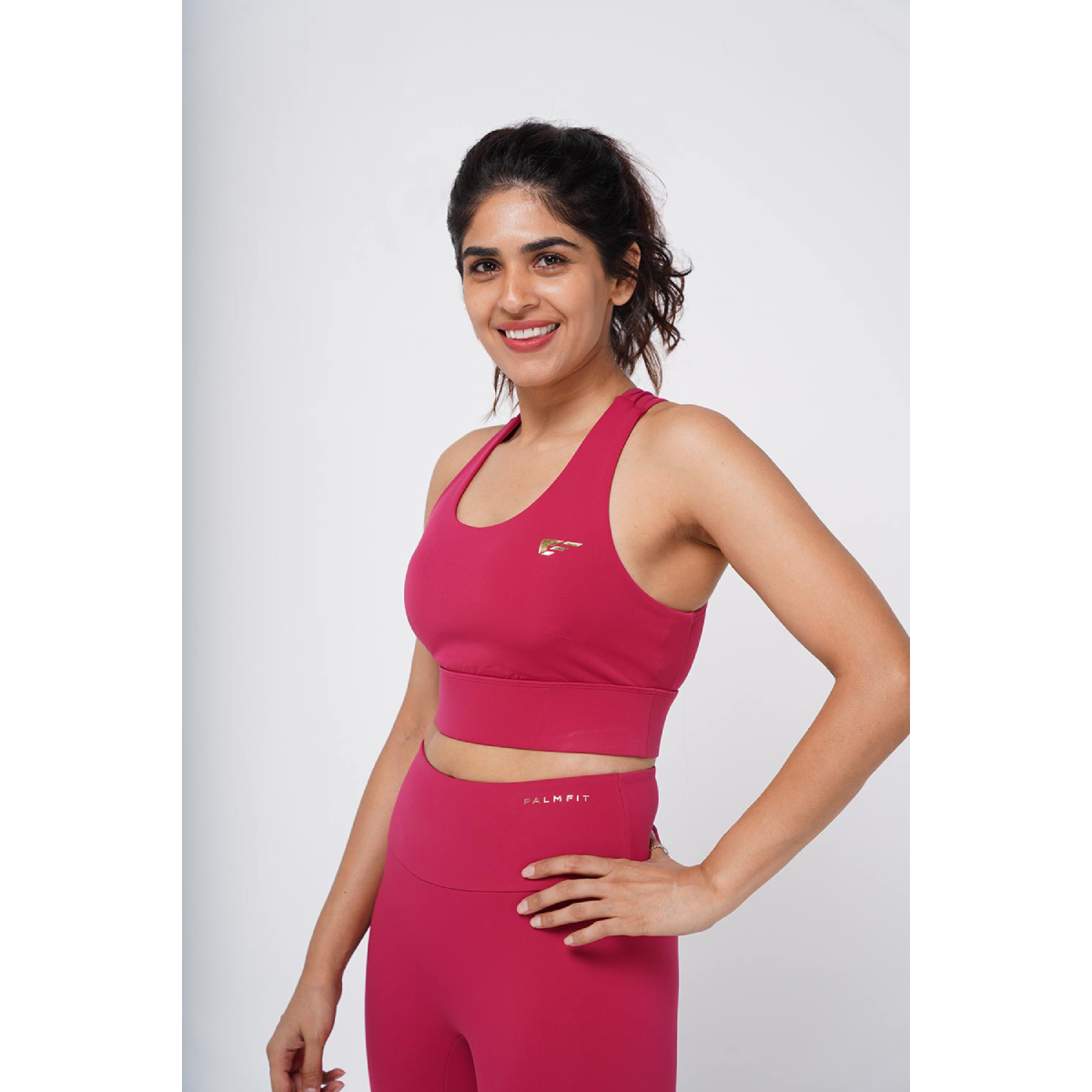 بالم فيت نوفا حمالة صدر رياضية، أحمر