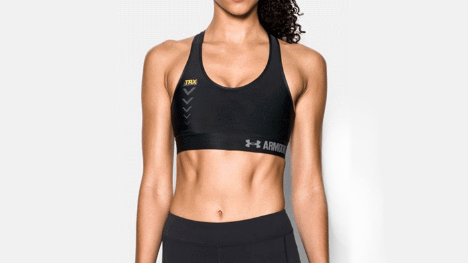 TRX Under Armour Women’s Sport Bra, Black