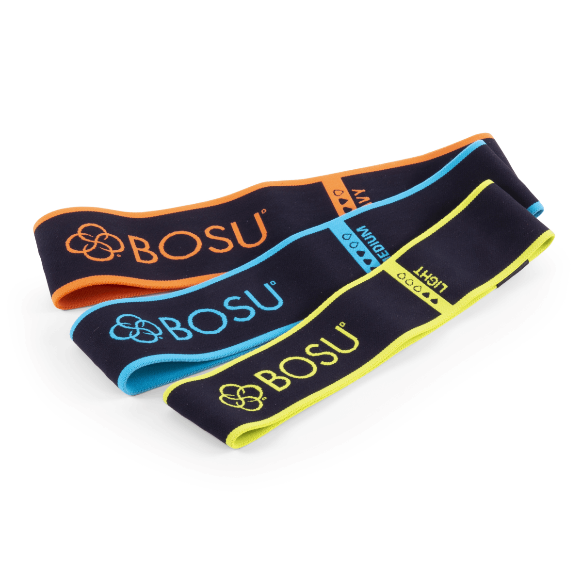 BOSU Fabric Mini Bands- 3 Pack