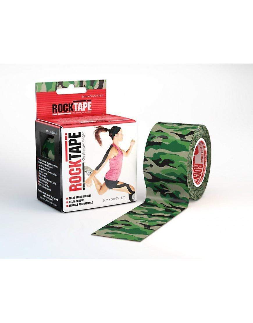 RockTape قياسي عادي مموه باللون الأخضر