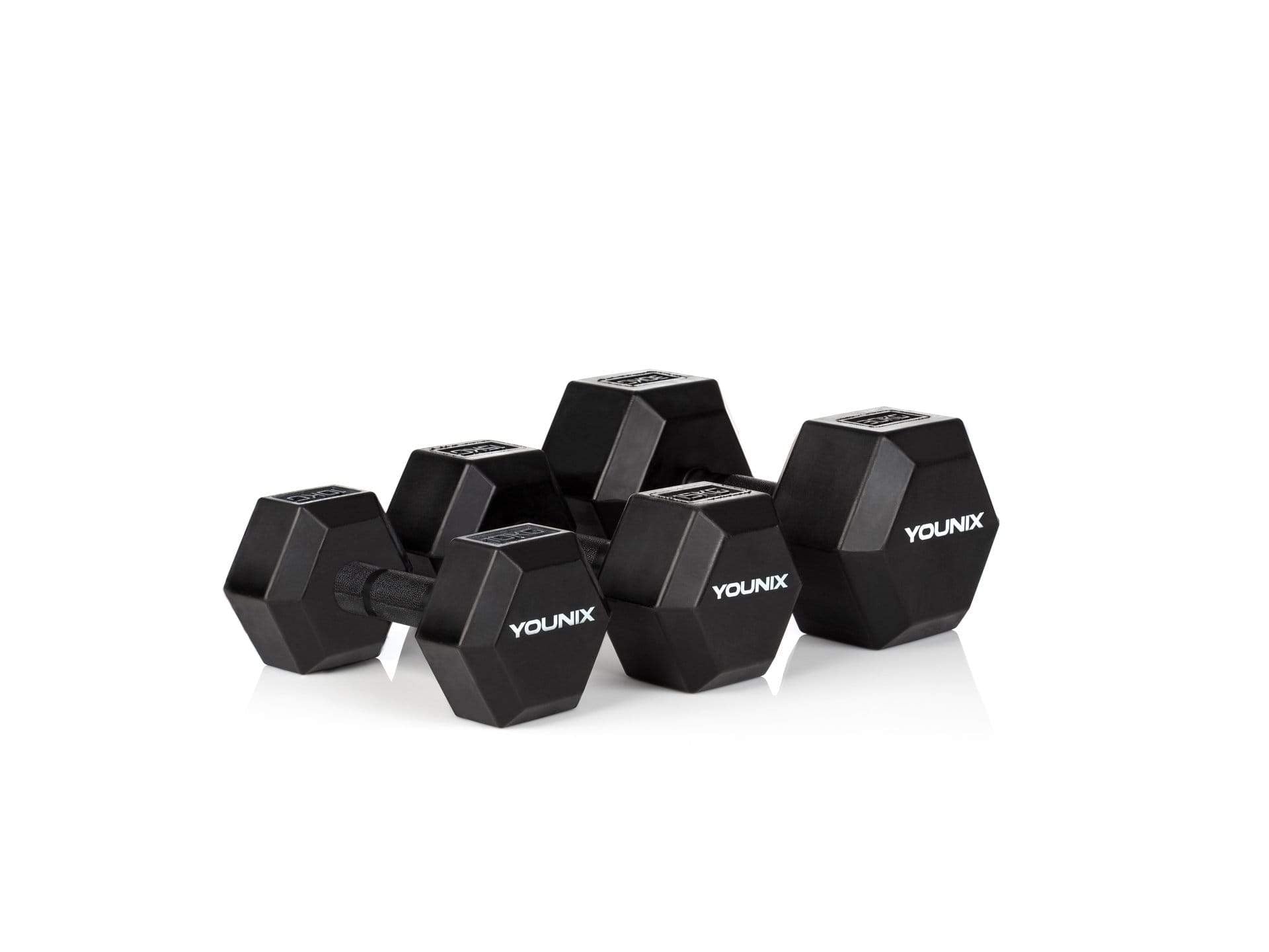 Dumbells Younix Haxagonal Dumbells (Each)
