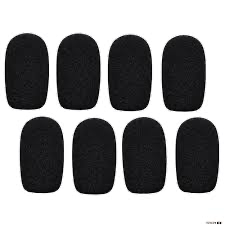 اسفنجة الميكروفون / الزجاج الأمامي