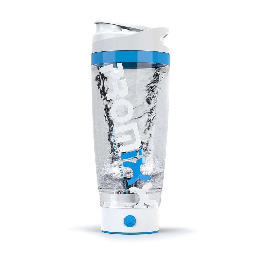 Shaker Bottle White PROMiXX iX Battery-Powered Vortex Mixer Bottle