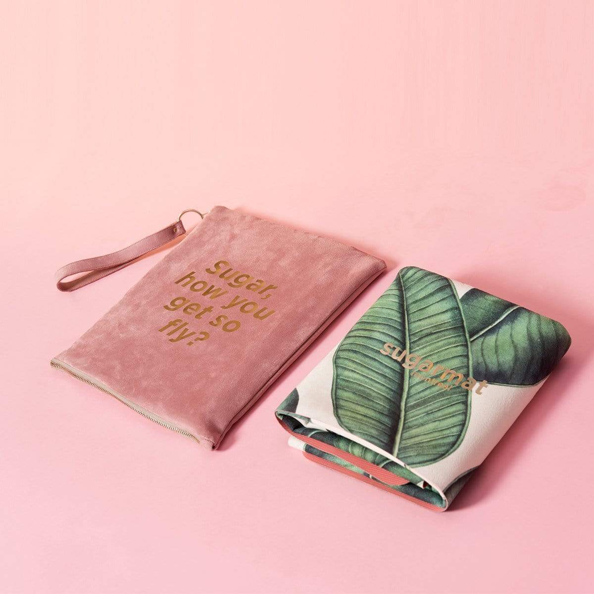 Sugarmat Travel Yoga Mat, Tropic Leaf 1.0mm