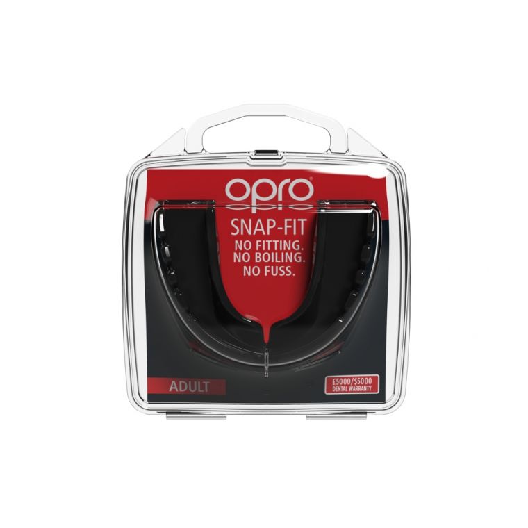 OPRO Snap-fit Black Mouthguard