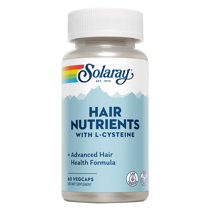 Solaray Hair Nutrients Advanced Hair Health Formula, 60 VegCaps