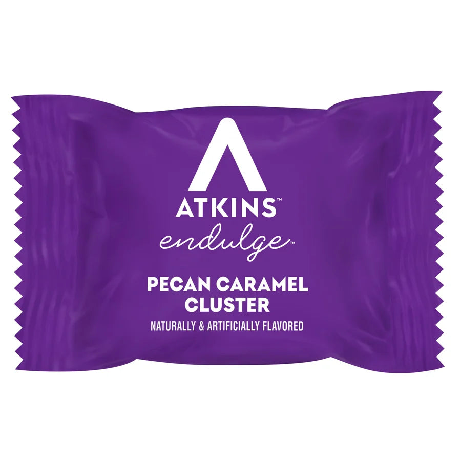 Atkins Pecan Caramel Clusters (Pack of 10)
