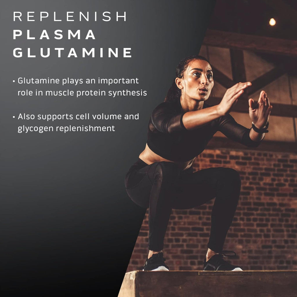 MuscleTech Platinum 100% Glutamine, Muscle Recovery - Unflavored - 60 Servings