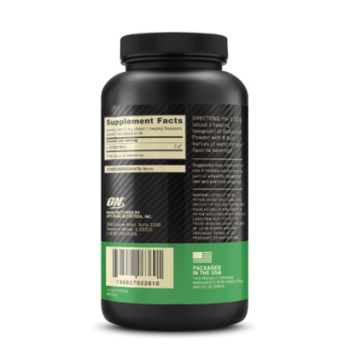 Optimum Nutrition Glutamine Powder 300g, Muscle Recovery