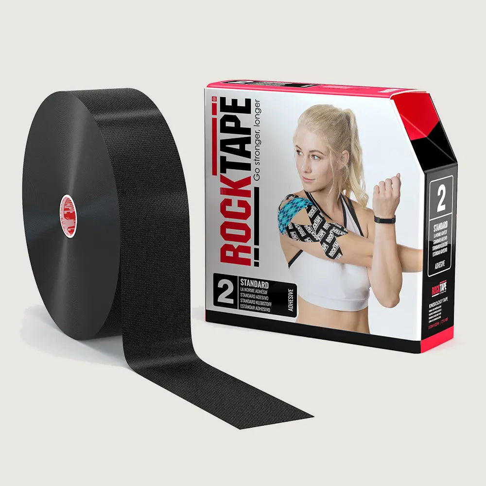 شريط علم الحركة العادي من Rocktape مقاس 5 سم × 32 م