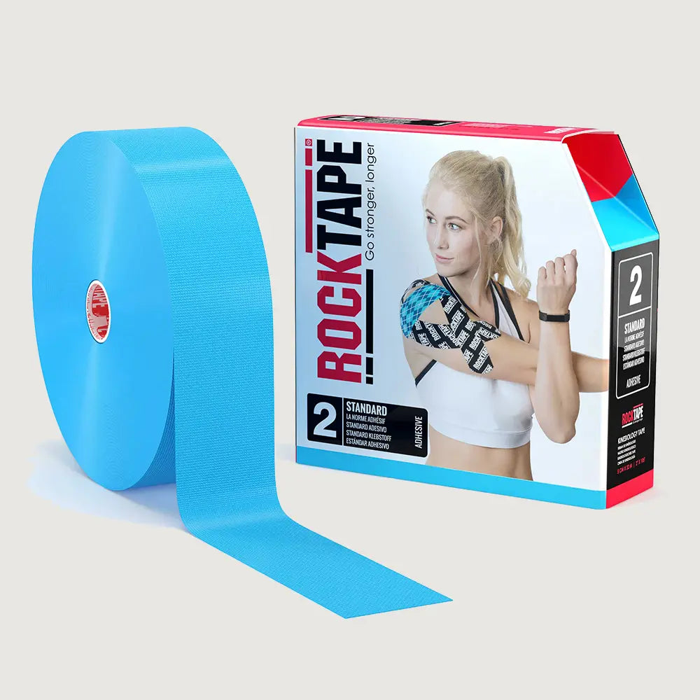 شريط علم الحركة العادي من Rocktape مقاس 5 سم × 32 م