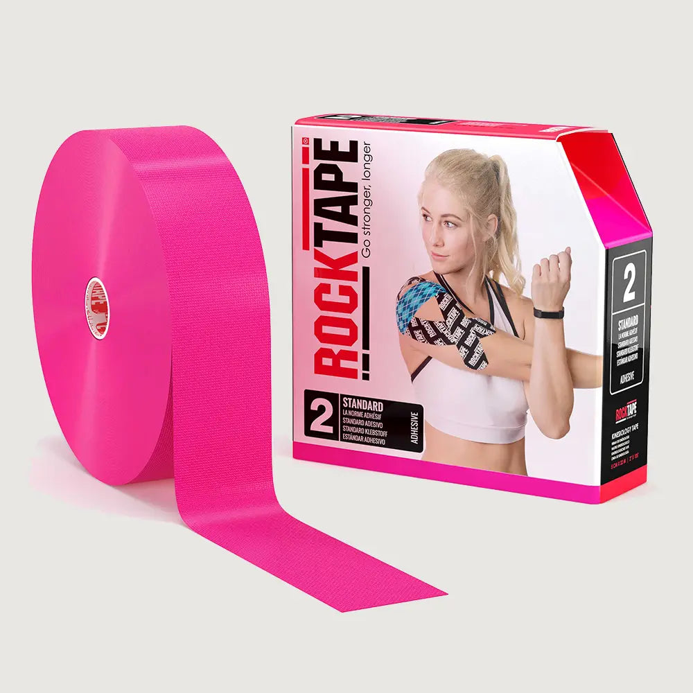 شريط علم الحركة العادي من Rocktape مقاس 5 سم × 32 م