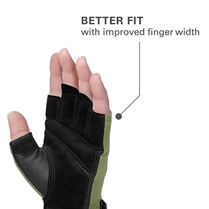 Harbinger Power Gloves 2.0 Unisex for Weightlifting, Training, Fitness, and Gym Workouts