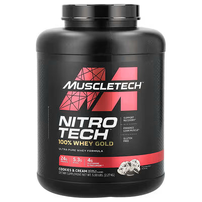 MuscleTech Nitro Tech 100% Whey Gold 5 lbs