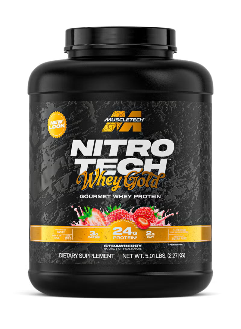 MuscleTech Nitro Tech 100% Whey Gold 5 lbs