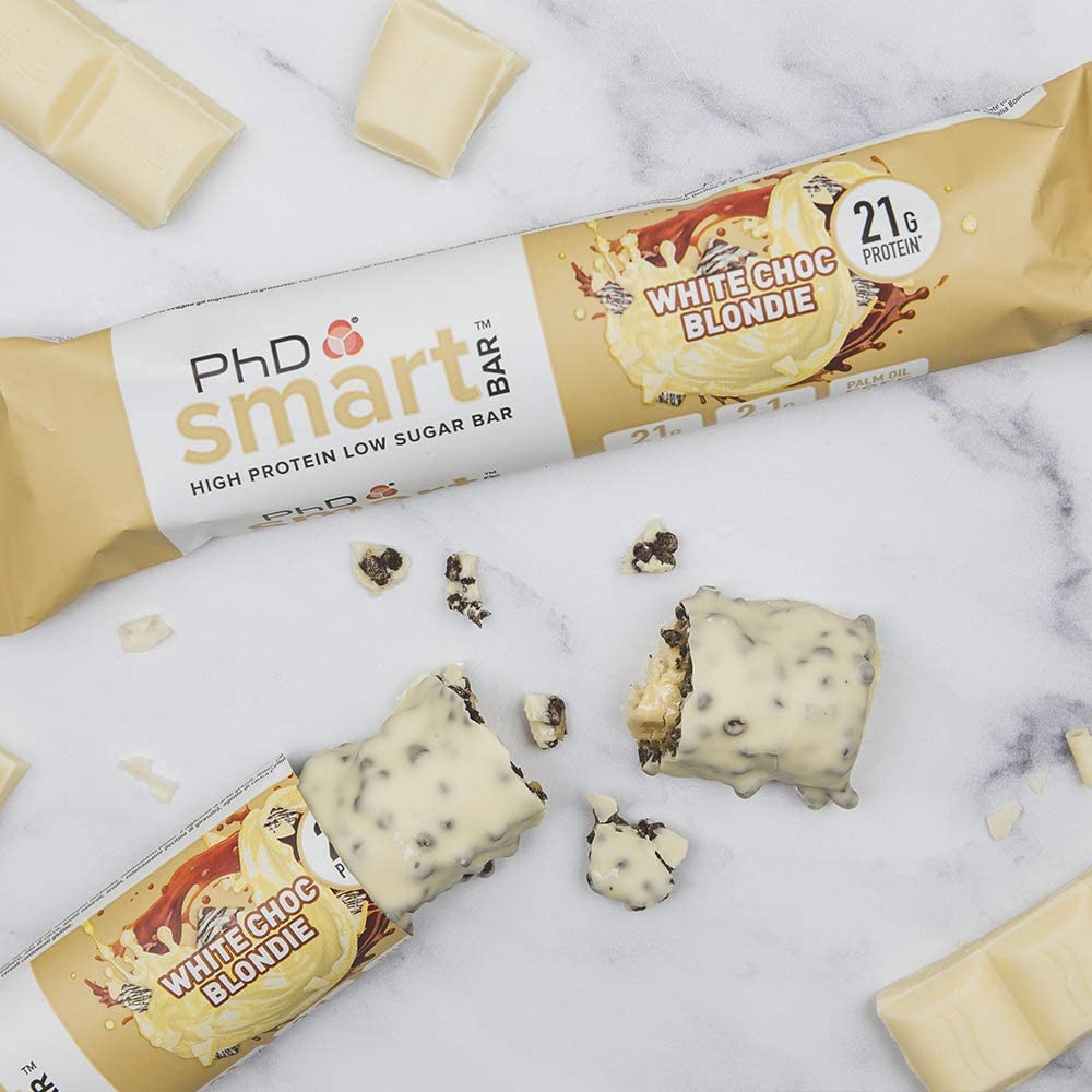 PhD Smart Protein Bar White Chocolate Blondie 21g