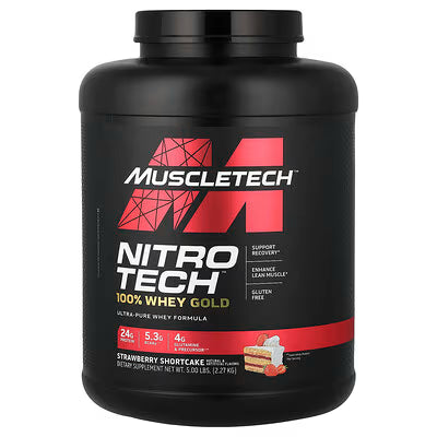 MuscleTech Nitro Tech 100% Whey Gold 5 lbs