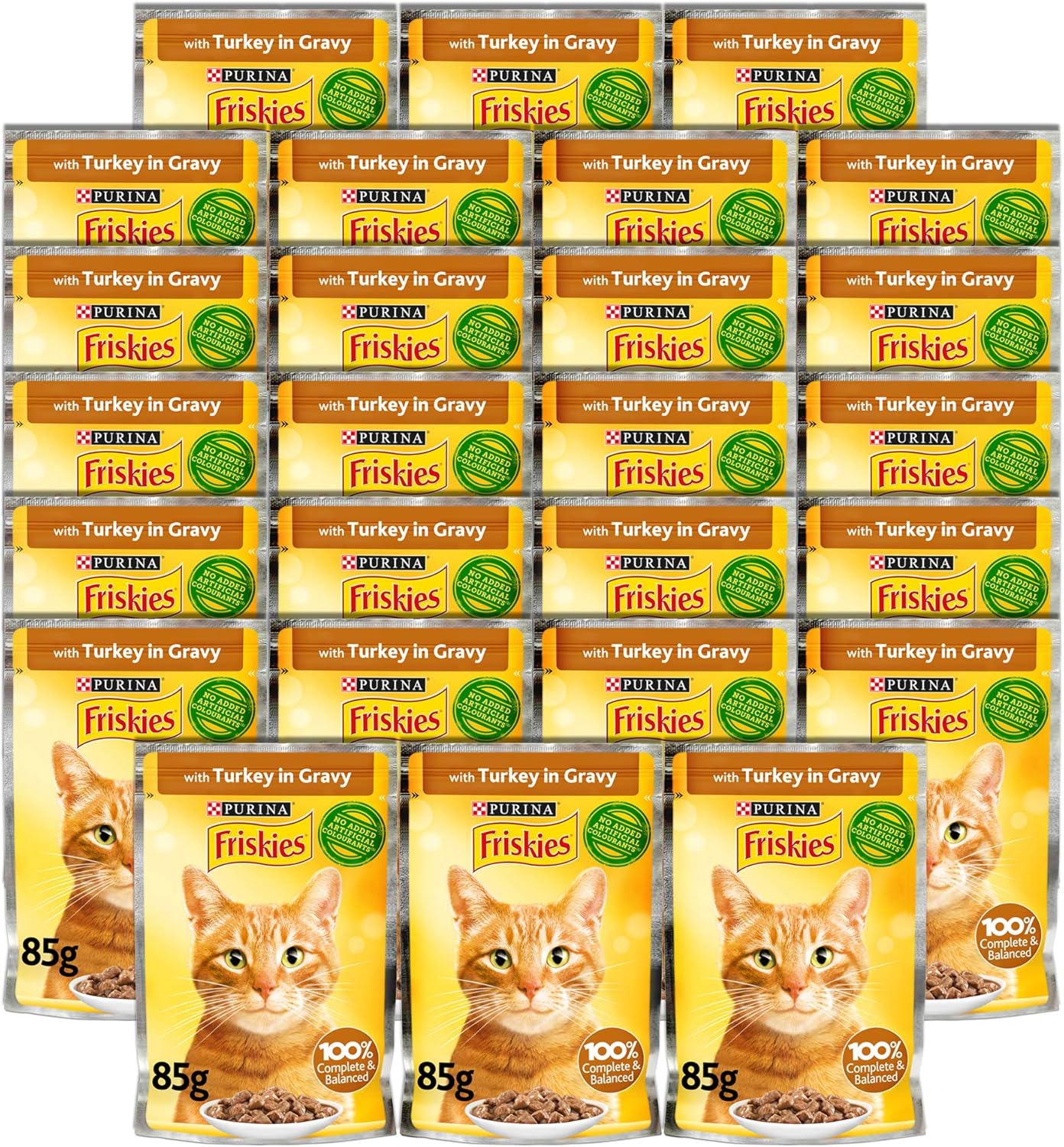 Purina Friskies Pouch Turkey 85g  X 26 Sachets (Pcs)