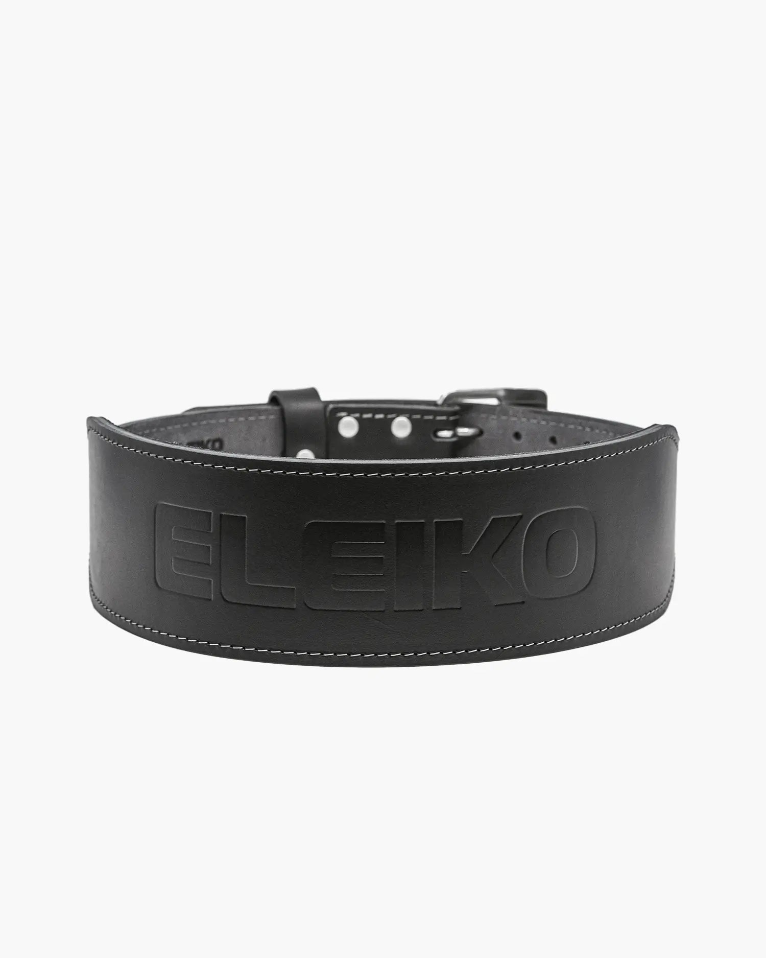 Eleiko Weightlifting Leather Belt, Black