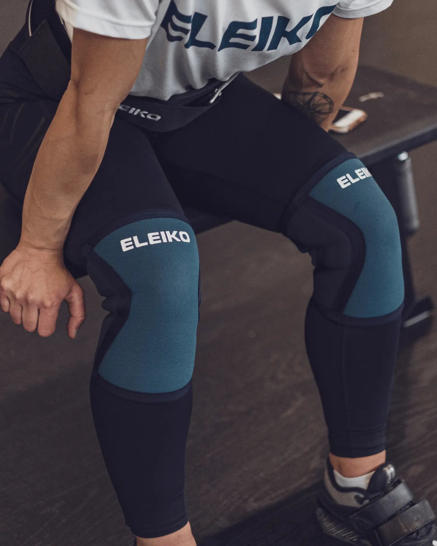 Eleiko Weight Lifting Knee Sleeve, 7 mm