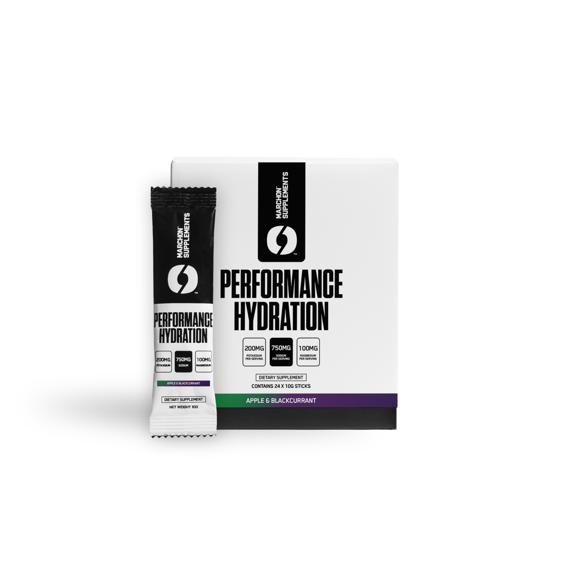 MARCHON Performance Hydration Electrolyte Sachets