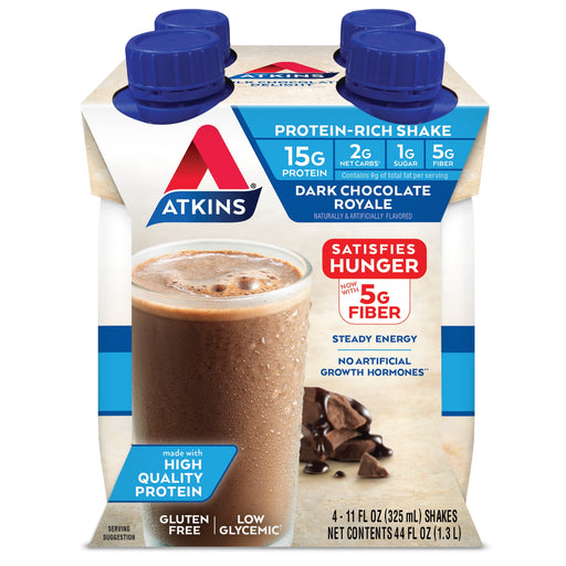 Atkins RTD Protein Shake Dark Chocolate Royale